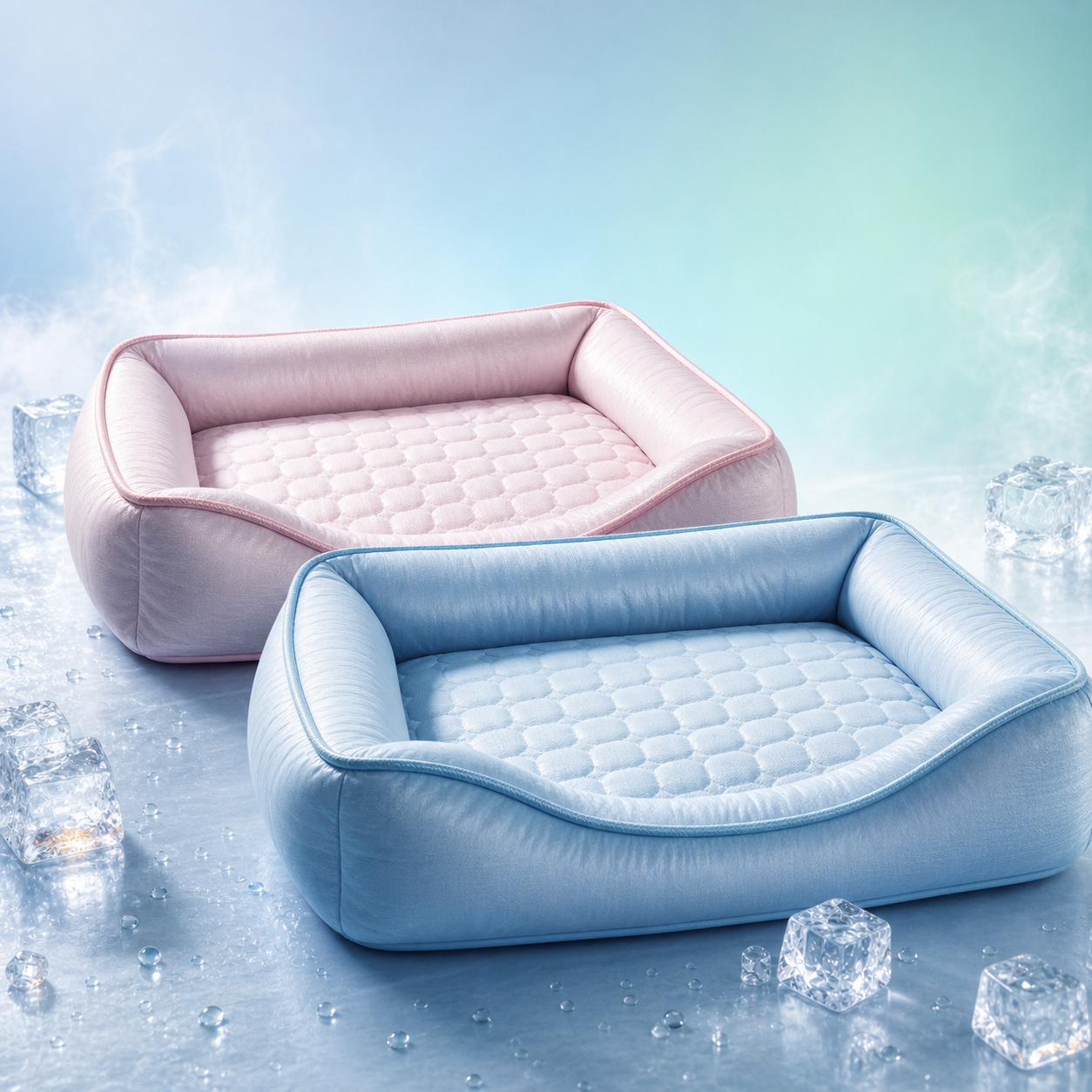 Lit rafraîchissant Ice Silk Patte Fraîche