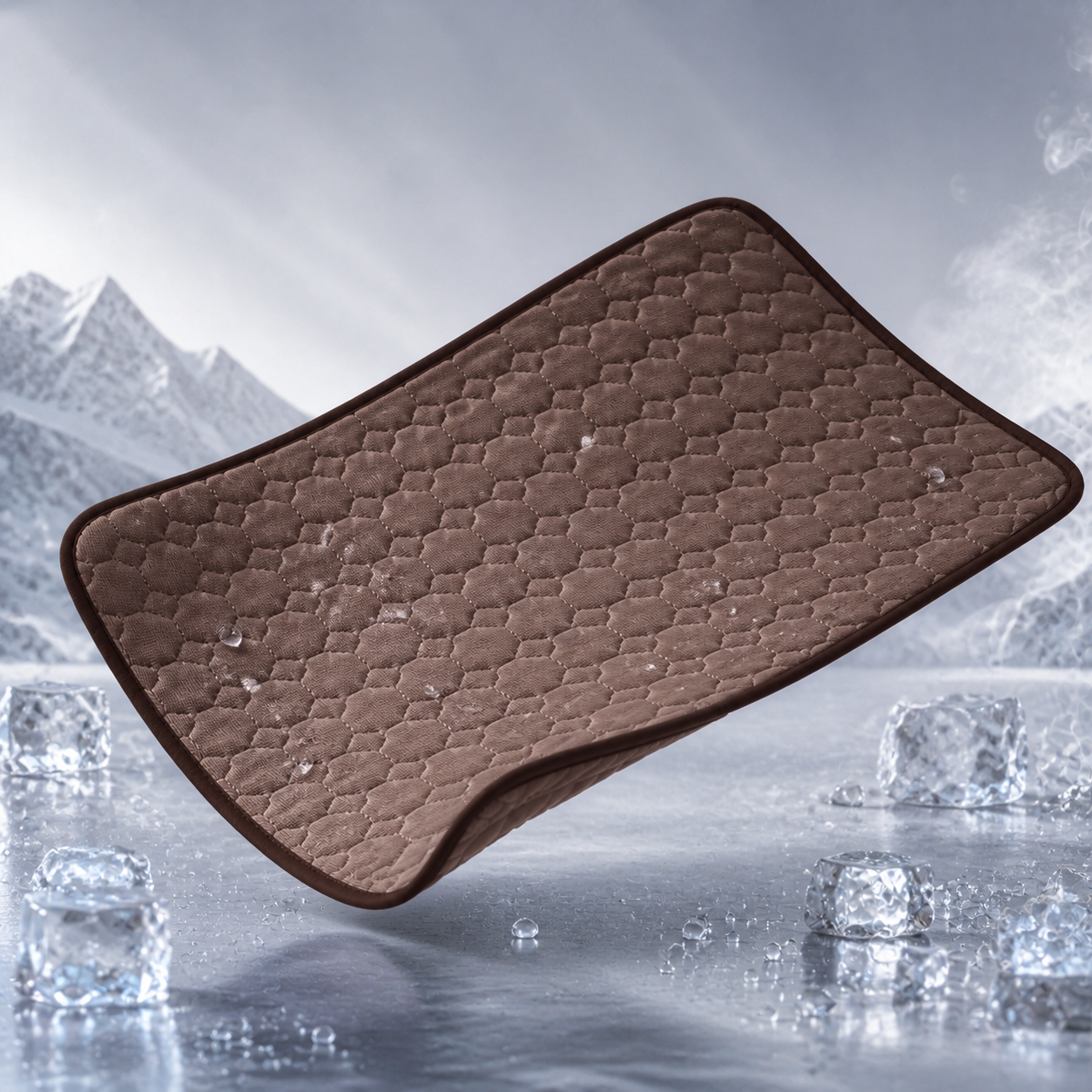 Tapis rafraîchissant Patte Fraîche café sur glace