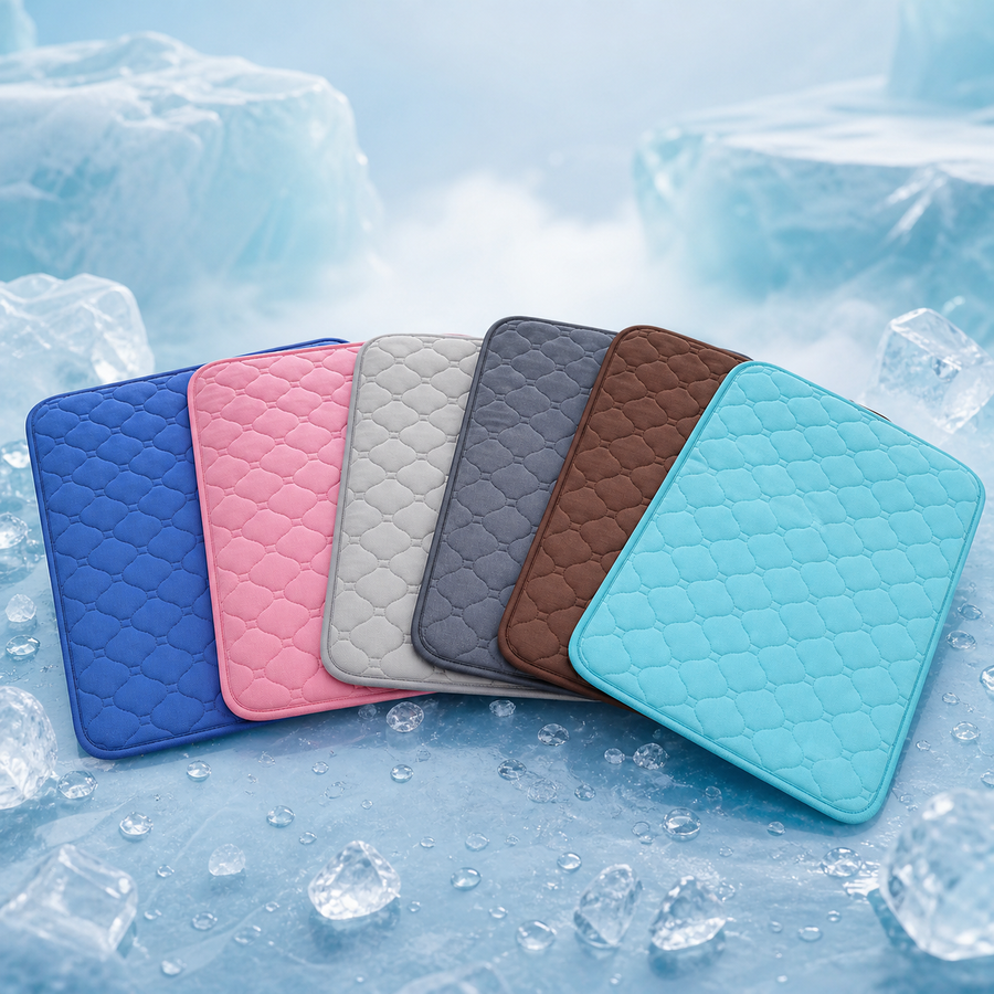 Tapis rafraîchissant Patte Fraîche disponible en 6 couleurs